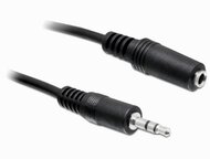 Delock audio kábel sztereo jack 3.5 mm apa / anya, 3 m