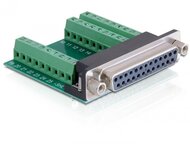 Delock 65317 Adapter Sub-D 25 pin female > Terminal Block 27 pin