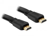 Delock High Speed HDMI Ethernet kábel - A apa/apa 1,0m lapos