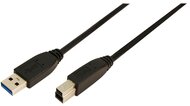 LogiLink USB 3.0 Csatlakozó kábel  A->B 2x male 3.00 méter