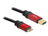 Delock USB 3.0-A > mikro-B apa / apa, 1 m prémium kábel