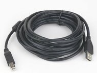 Gembird USB 2.0 A- B kábel, 4.5m, ferritmagos