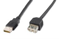Assmann USB 2.0 HighSpeed összekötő kábel 1,8m fekete