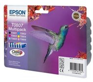 Epson Claria T0807 6-color Fotótintapatron (MultiPack)