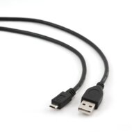 Gembird USB 2.0 M - USB micro B M Adatkábel 3m Fekete