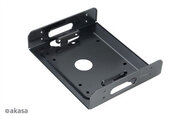 Akasa - AK-HDA-01 - 5,25" beépítő keret 2.5"/3,5" HDD/SSD-hez - Fekete