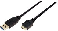 LogiLink USB 3.0 csatlakozó kábel A->B Micro 2x male 0.60 méter