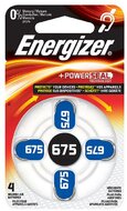 Energizer +PowerSeal 675 típusú elem hallókészülékbe (4db/csomag)