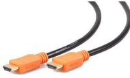 Gembird HDMI V1.4 CCS apa-apa kábel aranyozott csatlakozóval 4.5m,Narancssárga fejjel