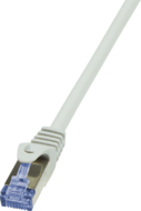 LogiLink CAT6A S/FTP Patch Cable PrimeLine AWG26 PIMF LSZH grey 0,50m