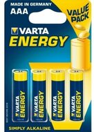 VARTA Energy LR03 AAA tartós mini ceruzaelem 4db