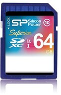 Silicon Power Superior SDXC U3 - 64GB - Memóriakártya