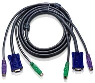 Aten 2L-1005P/C PS/2-VGA KVM kábel - 5m