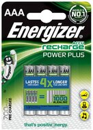 Energizer Power Plus HR03 AAA Újratölthető mini ceruzaelem (4db/csomag)