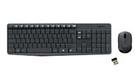 Logitech MK235 Wireless Billentyűzet ITA + egér - Sötétszürke