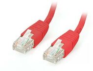 Equip U/UTP Cat6 lapos patch kábel 1.0m piros
