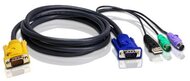CONSOLE kábel PS/2-USB KVM 3m