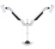 Multibrackets Gaslift asztali rögzítő LCD/PLAZMA/LED dupla karos konzol fehér színű, Vesa 75x75 100x100
