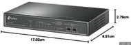 TP-Link TL-SG1008P asztali Switch