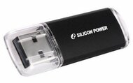 Silicon Power 8GB ULTIMA II I Series Fekete USB2.0 Pen Drive (backup software, fém ház)