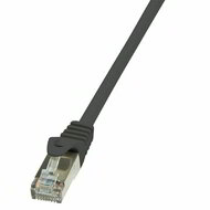 LogiLink CAT6 F/UTP Patch Cable EconLine AWG26 black 7,50m