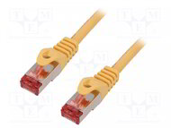 LogiLink CAT6 S/FTP Patch Cable PrimeLine AWG27 PIMF LSZH yellow 1,50m
