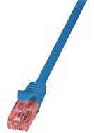 LogiLink CAT6 U/UTP Patch Cable PrimeLine AWG24 LSZH blue 0,50m