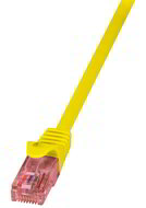 LogiLink CAT6 U/UTP Patch Cable PrimeLine AWG24 LSZH yellow 1,00m