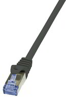LogiLink CAT6A S/FTP Patch Cable PrimeLine AWG26 PIMF LSZH black 1,50m