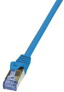 LogiLink CAT6A S/FTP Patch Cable PrimeLine AWG26 PIMF LSZH blue 1,00m