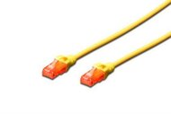 Digitus Premium CAT 6 UTP patch kábel, hossza: 3,0m, sárga