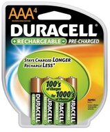 DURACELL Akkumulátor AAA mikro ceruza 800mAh 4db