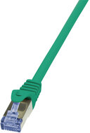 LogiLink CAT6A S/FTP Patch Cable PrimeLine AWG26 PIMF LSZH green 2,00m