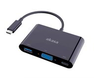 Akasa AK-CBCA02-15BK USB 3.1 Type-C - VGA adapter