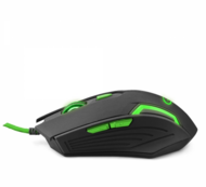 Esperanza FIGHTER MX205 Gamer Egér Fekete/Zöld