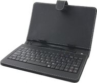 Esperanza EK123 Univerzális Tablet Tok 7" + Billentyűzet ENG - Fekete