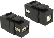 Delock 86370 Keystone modul 2db USB "A" aljzattal