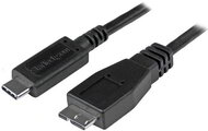 Startech USB 3.1 C - MICRO-B 1m adatkábel - Fekete