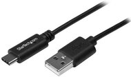 Startech USB 2.0 USB-C - USB-A 1m adatkábel - Fekete