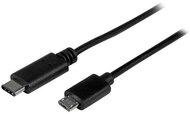 Startech USB 2.0 C - MICRO-USB 1m adat/töltőkábel - Fekete