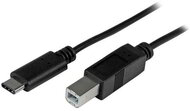 Startech USB2CB1M USB 2.0 C USB B összekötő kábel 1m - Fekete
