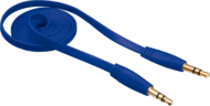 Trust Urban Flat audió kábel 1 méter (2x3,5mm jack apa) - Kék