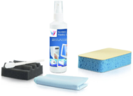 V7 Számítógép tisztító készlet (125ml) + tisztító kendő + hab