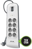 Belkin BSV804CA2M Túlfeszültség védő USB portokkal 2m