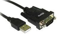 Approx APPC27 USB 2.0 - RS232 (apa - apa) kábel 0.75m - Fekete