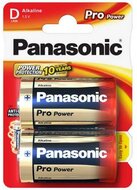 Panasonic Pro Power Alkaline battery LR20/D, 2 Pcs, Blister