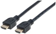 Manhattan 353922 HDMI/HDMI V2.0 monitor kábel 1m Fekete