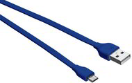 Trust 20136 Flat Micro-USB 2.0 adat- és töltőkábel 1m - Kék