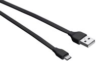Trust 20135 Flat Micro-USB 2.0 adat- és töltőkábel 1m - Fekete