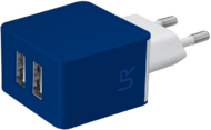 Trust 20148 Hálózati - USB Töltő Kék (5W)